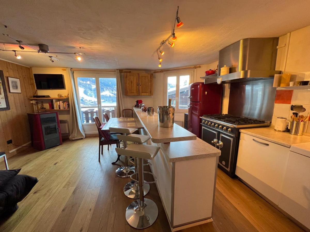Appartement 2Pieces Hyper Centre Les Houches, Proche Chamonix Екстериор снимка