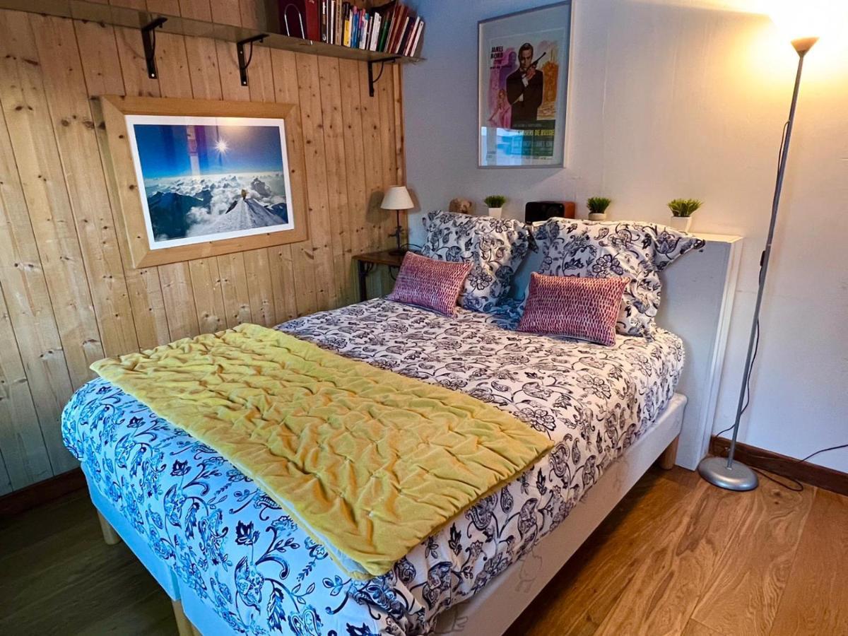 Appartement 2Pieces Hyper Centre Les Houches, Proche Chamonix Екстериор снимка